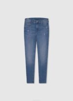Pepe Jeans reese taper fit korkeavyötäröiset farkut tyttö denim TB001366 - Image 4