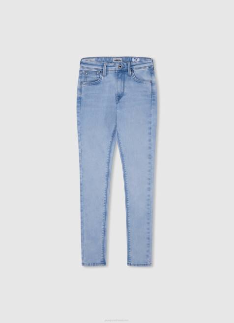 Pepe Jeans reese taper fit korkeavyötäröiset farkut tyttö denim TB001366 - Image 5