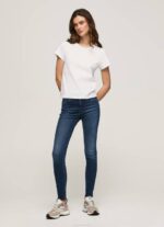 Pepe Jeans regent korkeavyötäröiset skinny fit farkut naiset denim TB0045