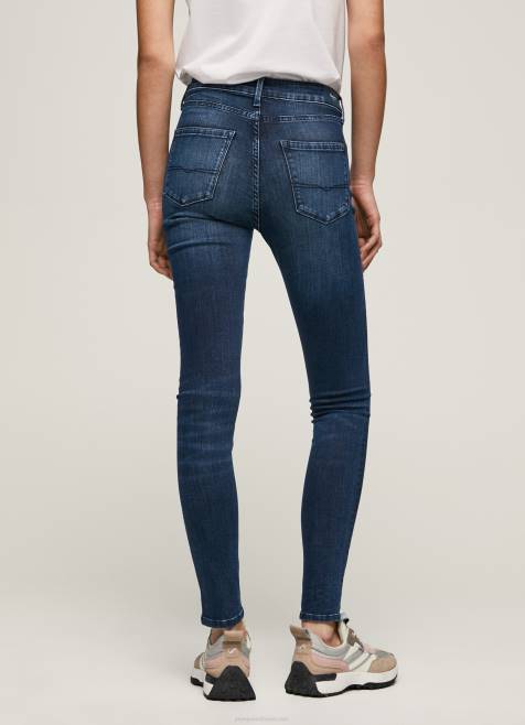 Pepe Jeans regent korkeavyötäröiset skinny fit farkut naiset denim TB0045 - Image 4