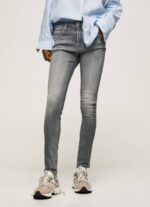 Pepe Jeans regent korkeavyötäröiset skinny fit farkut naiset denim TB0047 - Image 2