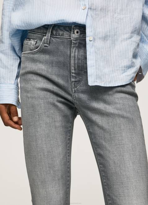 Pepe Jeans regent korkeavyötäröiset skinny fit farkut naiset denim TB0047 - Image 3