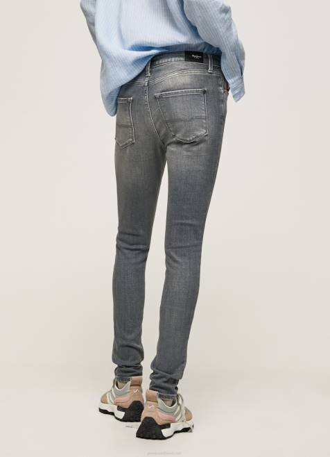 Pepe Jeans regent korkeavyötäröiset skinny fit farkut naiset denim TB0047 - Image 4