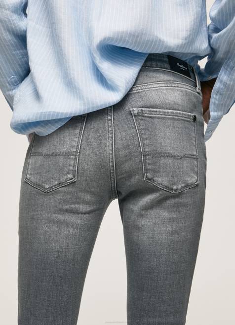 Pepe Jeans regent korkeavyötäröiset skinny fit farkut naiset denim TB0047 - Image 5