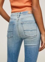 Pepe Jeans regent korkeavyötäröiset skinny fit farkut naiset denim TB0052 - Image 4