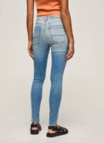 Pepe Jeans regent korkeavyötäröiset skinny fit farkut naiset denim TB0052 - Image 5