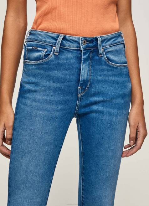 Pepe Jeans regent skinny fit korkeavyötäröiset farkut naiset denim TB0058 - Image 3
