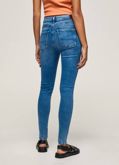 Pepe Jeans regent skinny fit korkeavyötäröiset farkut naiset denim TB0058 - Image 4