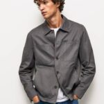 Pepe Jeans rennon istuvuuden twill-päällinen miehet pesty mustaksi TB001047