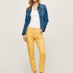 Pepe Jeans rennon mallin 5-taskuiset housut naiset paistaa TB00317