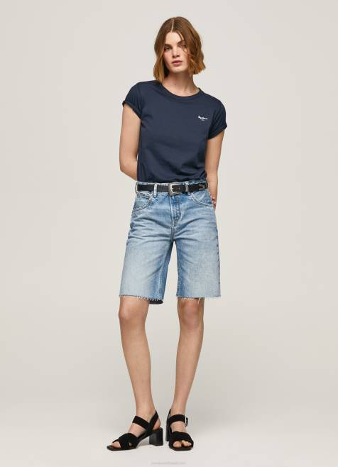 pepe_jeans_rennot_farkkushortsit_naiset_denim_tb00486.jpg Pepe Jeans rennot farkkushortsit naiset denim TB00486 - Image 1