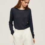 Pepe Jeans rento malli veneen kaula-aukolla naiset dulwich TB00254