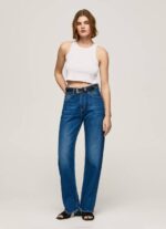 Pepe Jeans resorihihainen hihainen t-paita naiset valkoinen TB00423 - Image 2