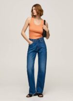 Pepe Jeans resorihihainen t-paita naiset persikka TB00398