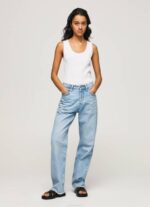 Pepe Jeans resorihihainen t-paita naiset valkoinen TB00457 - Image 2