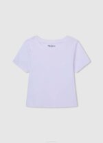 Pepe Jeans resoripaita brodeeratulla logolla tyttö pehmeä pinkki TB001460 - Image 3