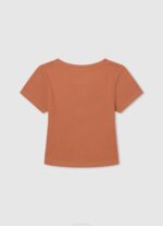 Pepe Jeans resoripaita brodeeratulla logolla tyttö persikka TB001461 - Image 2