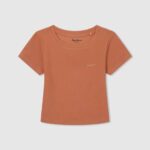 Pepe Jeans resoripaita brodeeratulla logolla tyttö persikka TB001461
