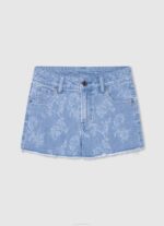 Pepe Jeans revityt farkkushortsit tyttö denim TB001491 - Image 4