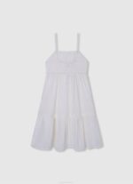 Pepe Jeans romanttinen puuvillamekko tyttö mousse TB001398 - Image 2