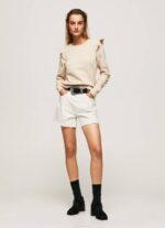Pepe Jeans röyhelöinen puuvillapusero naiset harrastaja TB00284 - Image 2