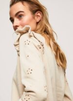 Pepe Jeans röyhelöinen puuvillapusero naiset harrastaja TB00284 - Image 3