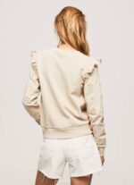 Pepe Jeans röyhelöinen puuvillapusero naiset harrastaja TB00284 - Image 4
