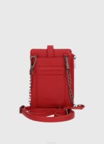 Pepe Jeans ruudullinen matkalaukku naiset studio punainen TB00728 - Image 2