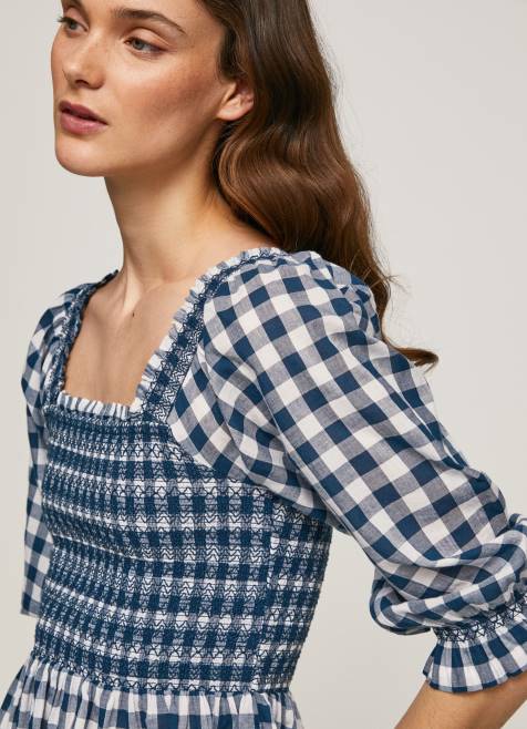 pepe_jeans_ruudullinen_painatus_rajattu_istuvuus_toppi_naiset_multi_tb00370.jpg Pepe Jeans ruudullinen painatus rajattu istuvuus toppi naiset multi TB00370 - Image 1