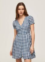 Pepe Jeans ruudullinen printti mekko naiset multi TB00184