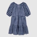 Pepe Jeans ruudullinen printti mekko tyttö multi TB001372
