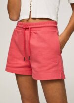 Pepe Jeans säädettävä vyötärö puuvillashortsit naiset studio punainen TB00516 - Image 3