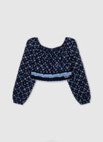 Pepe Jeans salma leikattu istuva toppi tyttö multi TB001429
