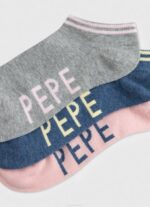 Pepe Jeans sandi 3 kpl sukat naiset vaaleanpunainen TB00555 - Image 2