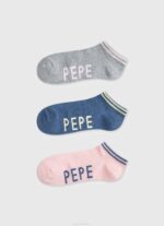 Pepe Jeans sandi 3 kpl sukat naiset vaaleanpunainen TB00555