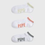 Pepe Jeans sandi 3 kpl sukat naiset valkoinen TB00561