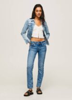 Pepe Jeans saturn midrise regular fit farkut naiset denim TB0022