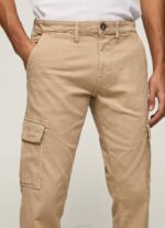 Pepe Jeans sean regular fit chino housut miehet kameli TB001127 - Image 3