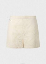Pepe Jeans shortsit harjakattoisilla yksityiskohdilla naiset kirnupiimä TB00530 - Image 5