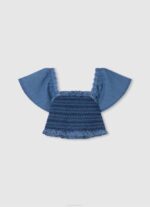 Pepe Jeans sia toppi denimkankaasta tyttö lahti TB001446 - Image 2