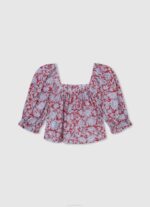 Pepe Jeans Sita-toppi, jossa neliöpääntie tyttö multi TB001418 - Image 2