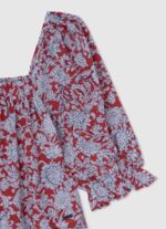 Pepe Jeans Sita-toppi, jossa neliöpääntie tyttö multi TB001418 - Image 3