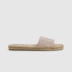 Pepe Jeans siva berry -nahkaiset sandaalit naiset alaston TB00681
