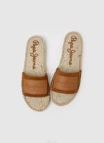 Pepe Jeans siva berry -nahkaiset sandaalit naiset konjakki TB00682 - Image 2
