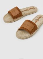 Pepe Jeans siva berry -nahkaiset sandaalit naiset konjakki TB00682 - Image 3
