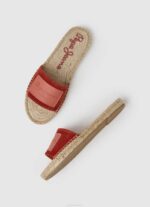 Pepe Jeans siva berry -nahkaiset sandaalit naiset punainen dahlia TB00679 - Image 2