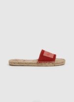 Pepe Jeans siva berry -nahkaiset sandaalit naiset punainen dahlia TB00679