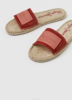 Pepe Jeans siva berry -nahkaiset sandaalit naiset punainen dahlia TB00679 - Image 3