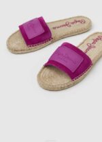 Pepe Jeans siva berry -nahkaiset sandaalit naiset vaalea luumu TB00680 - Image 3