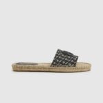 Pepe Jeans siva jacquard juuttisandaalit naiset musta TB00683